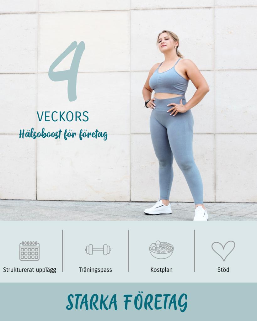 4-veckors hälsoprogram för företag – mätbara resultat!